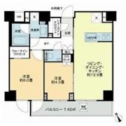 ディアナコート三軒茶屋の間取り画像