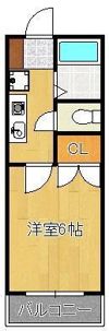 デュエル折尾の間取り画像
