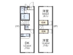 レオパレスサニーハイム光善寺の間取り画像