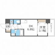 アドバンス江坂ラシュレの間取り画像