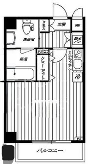 ヴァレッシア尾久シティⅡの間取り画像