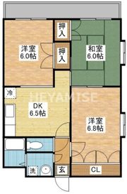 エクセルハイツの間取り画像