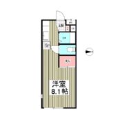 サンハイツ日野Bの間取り画像