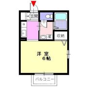 ベルエポック21Aの間取り画像