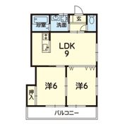 LaLa保田窪の間取り画像