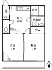 宮前平ビレッジの間取り画像