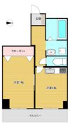 メゾンエルミタージュの間取り画像