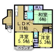 メイプルタウン小林の間取り画像