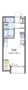 ミランダパレス湘南本宿の間取り画像
