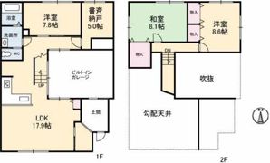 徳芳貸家の間取り画像