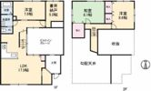 徳芳貸家の間取り画像