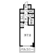 THE RESIDENCE Hの間取り画像