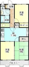 グリーンフィールドの間取り画像
