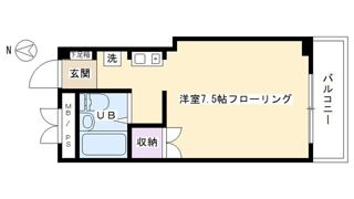マンション吉田の間取り画像