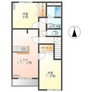 ルミエールBの間取り画像