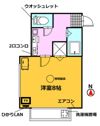 コーポフォレストの間取り画像