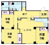 ヴィラモノエの間取り画像