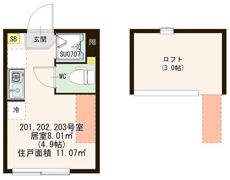 コンフォール板橋の間取り画像