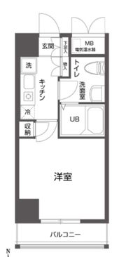 クローバーステイ秋葉原の間取り画像