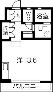 Cubell本山の間取り画像