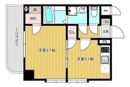 グリフォーネ横浜・伊勢町弐番館の間取り画像