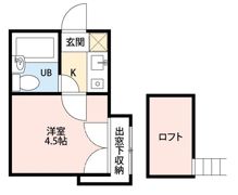 エクセル西野川の間取り画像