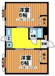 ラポルタイズミの間取り画像