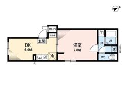 La foresta komagomeの間取り画像