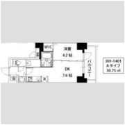 S-RESIDENCE江坂の間取り画像