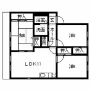 サンビレッジ青葉D棟の間取り画像