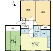 フォブール龍雲Aの間取り画像