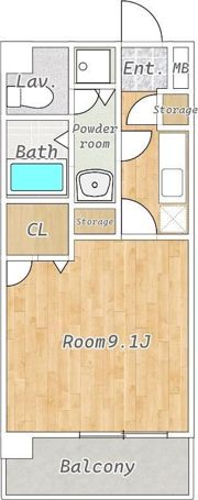 ドリームT・5坪井の間取り画像