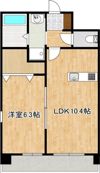 クロノス41新町IVの間取り画像