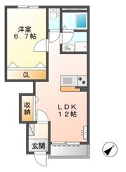 ジャスミン（Jasumine）の間取り画像