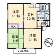 アクセスS．K B棟の間取り画像