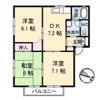 アクセスS．K B棟の間取り画像