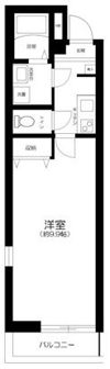 メルクリオ東川口の間取り画像