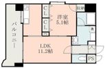 QREST熊本船場の間取り画像