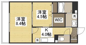 ASプレミアム表町の間取り画像