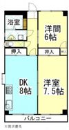 ピュアハイツ北方の間取り画像