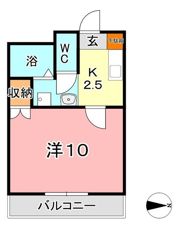 ブールブランシュ Cの間取り画像