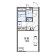 レオパレス大田南館の間取り画像