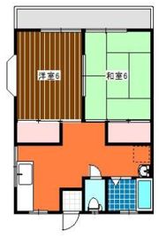 ローズハイツの間取り画像