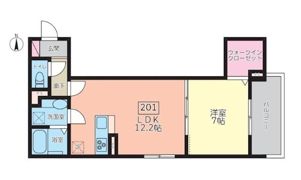 ベルフォルム赤堤の間取り画像