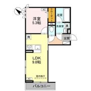 （仮）D-ROOM弓町Ⅱの間取り画像