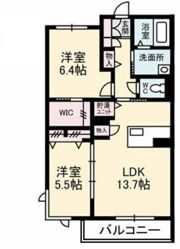 gardens Kawauchiの間取り画像