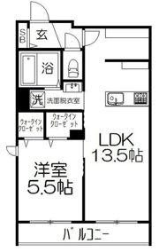 スクエアード上木崎の間取り画像