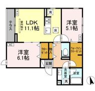 グラナーデ江戸川Bの間取り画像