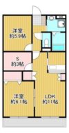 ランドロードUB棟の間取り画像