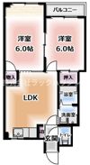 シティライフ林Ⅱの間取り画像